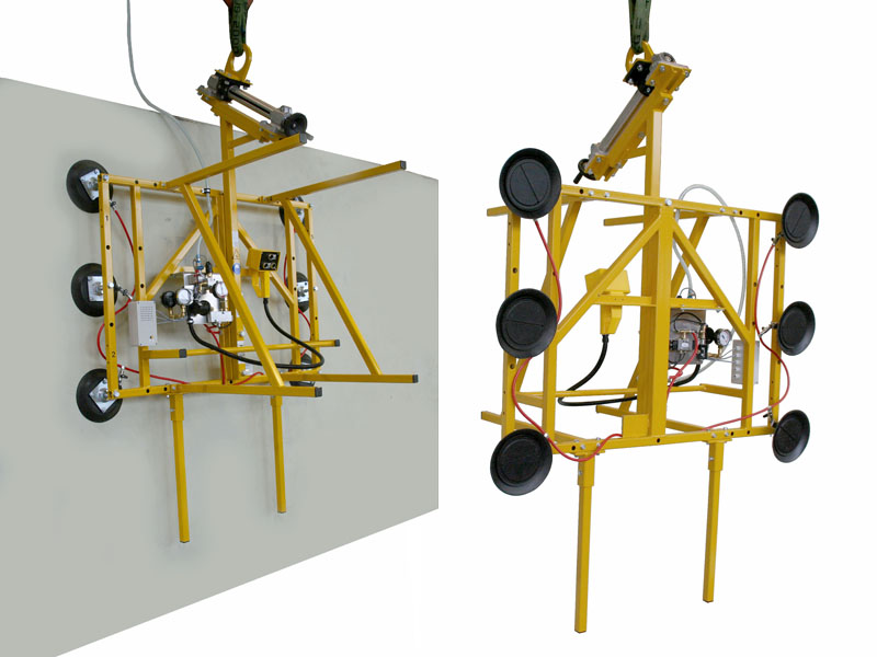 The 7005-BUS2/E vacuum lifter is used for replacing bus windscreens and it can also be used for truck windscreens.
