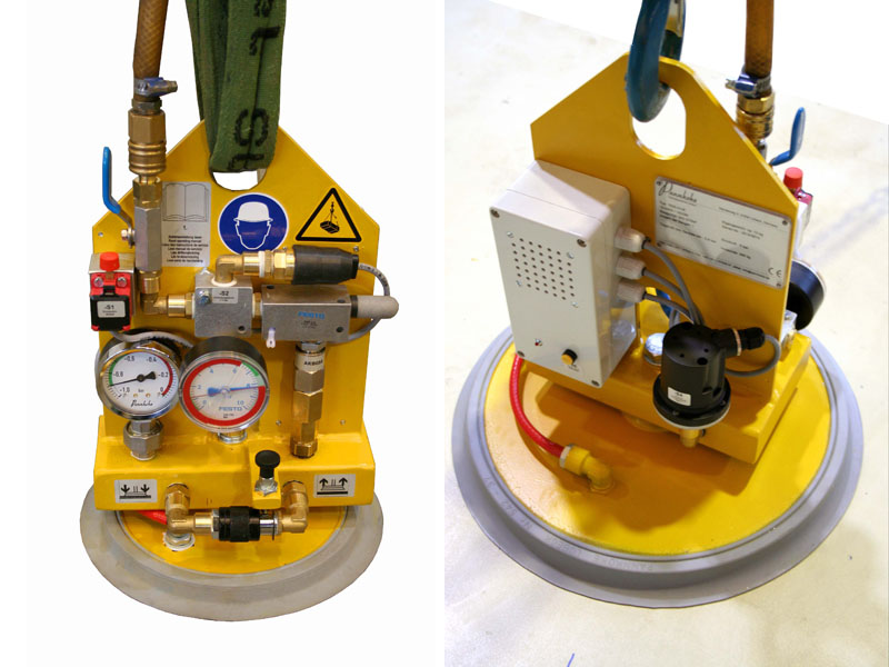 Vacuum lifter 7005-H1/E – the suction lifting device for use in production, for the horizontal lifting of loads