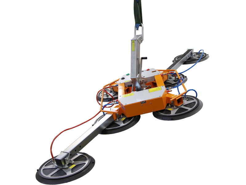 Vacuum lifter VL 800 - the suction lifting device for use on construction sites with a maximum safe working load of 800 kg