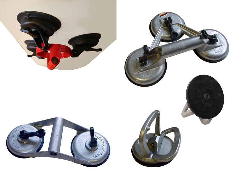 Overview of Veribor hand suction handles