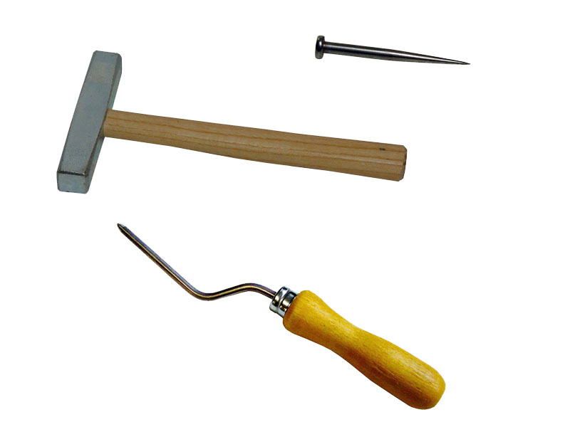 Overview of the tools for leaded glazing
